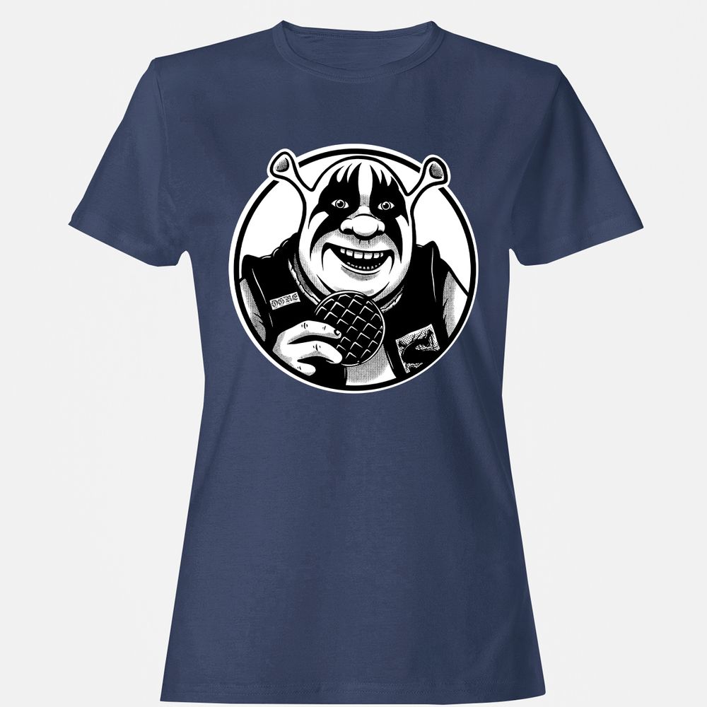 Women's T-Shirt - MHUG3RAZ - Navy - 10