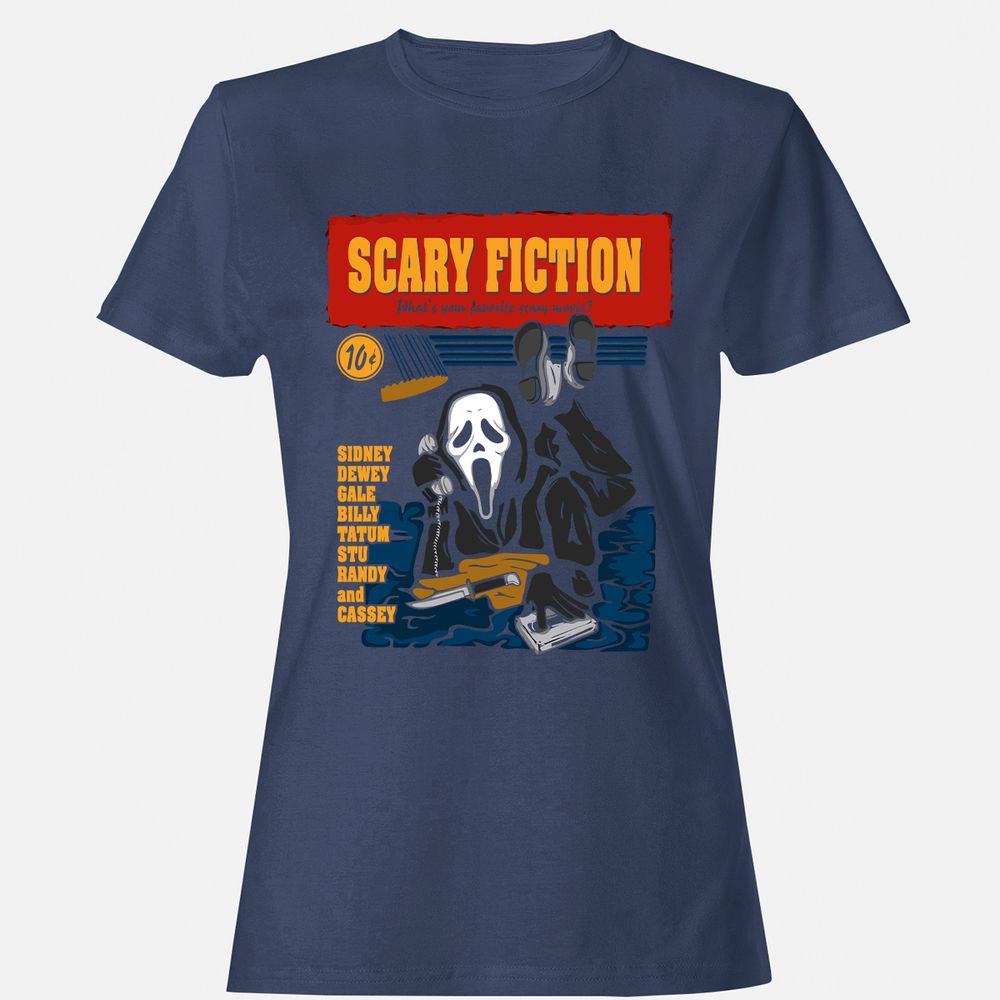 Women's T-Shirt - US1QHZB9 - Navy - 10
