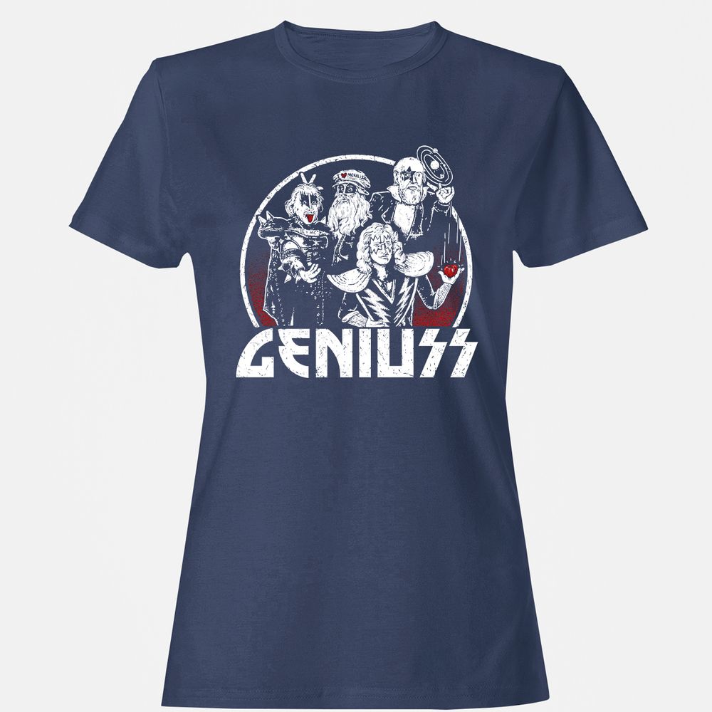 Women's T-Shirt - 23E4Y6Q3 - Navy - 10