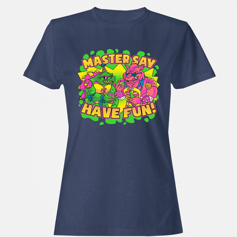 Women's T-Shirt - QCKKSWMU - Navy - 10