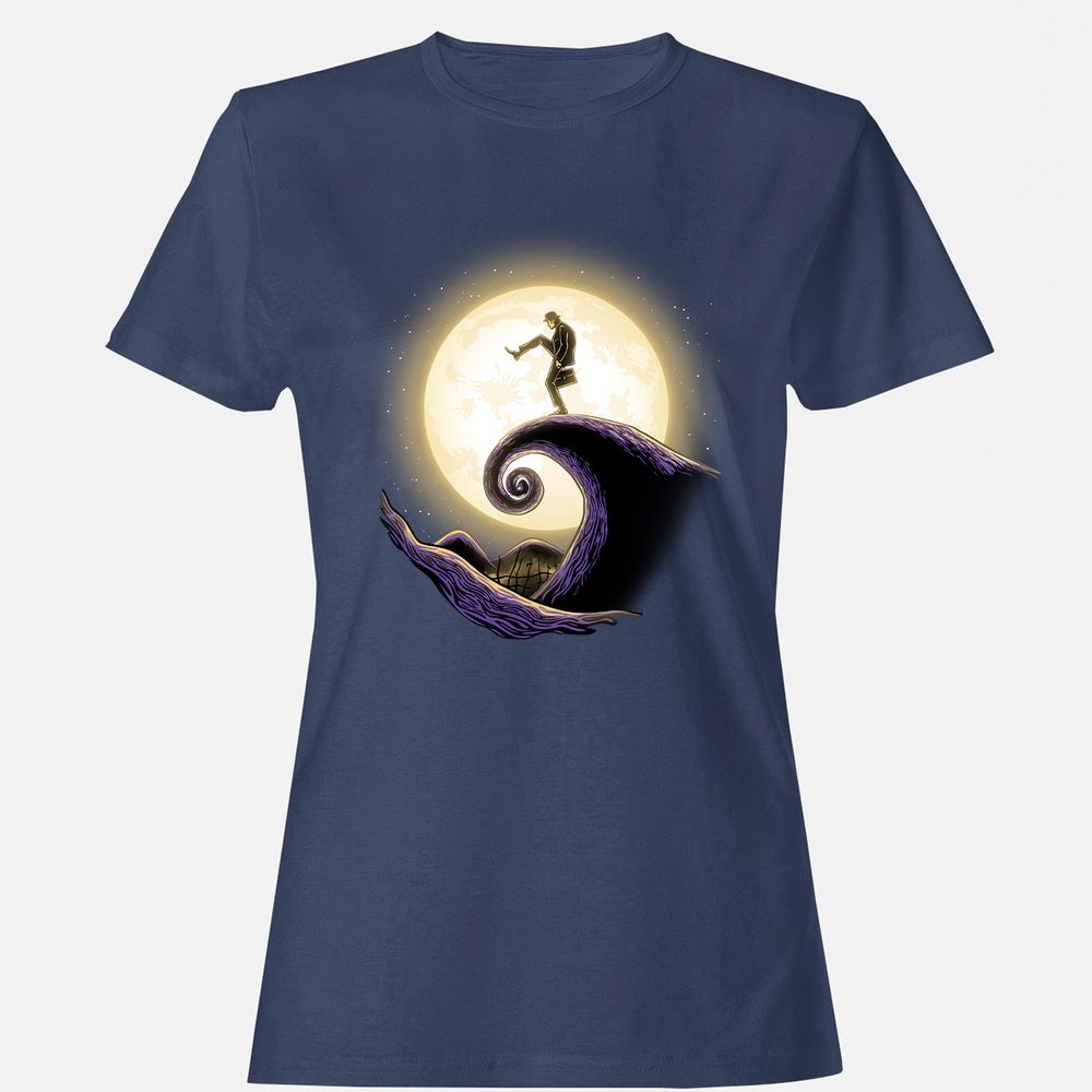 Women's T-Shirt - 6TD57FE4 - Navy - 10