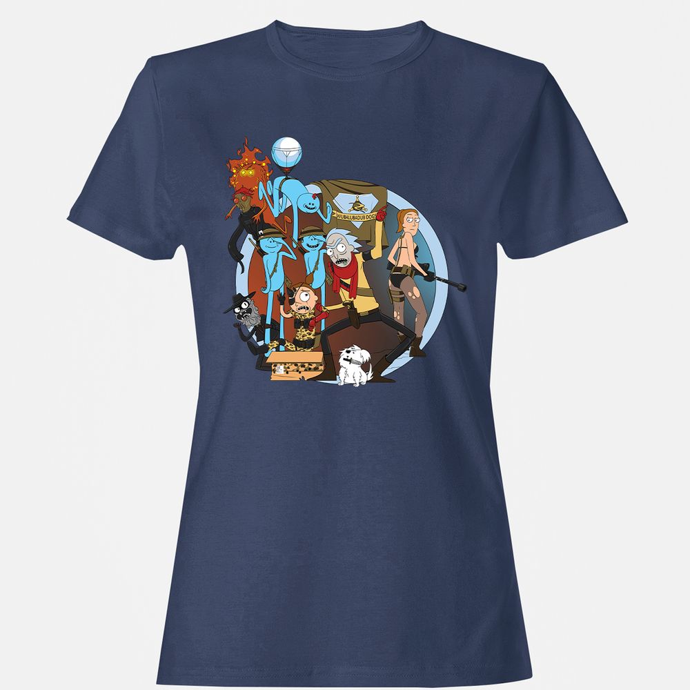 Women's T-Shirt - Z4J5AR9Z - Navy - 10