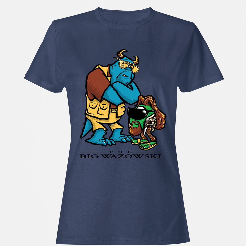 Women's T-Shirt - 573XLUGZ - Navy - 10