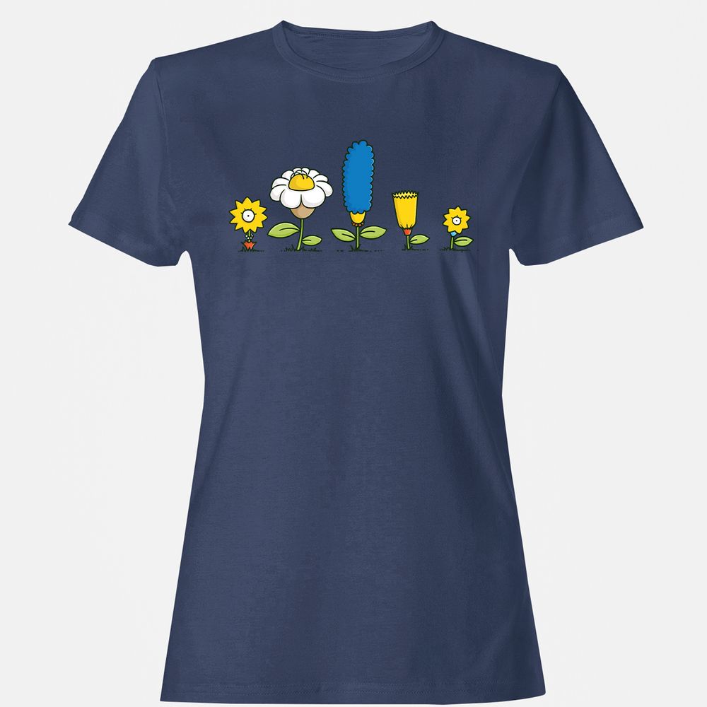 Women's T-Shirt - 9JWUSUUU - Navy - 10