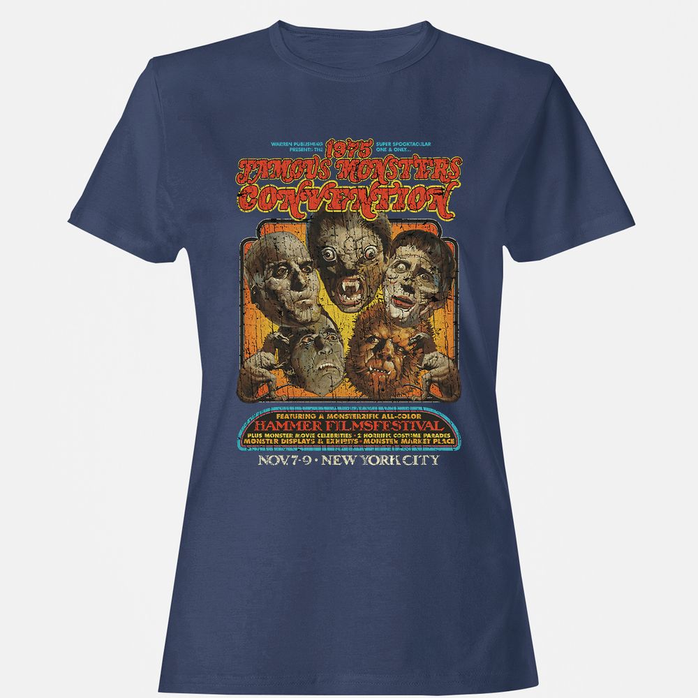 Women's T-Shirt - KH8GQTSQ - Navy - 10