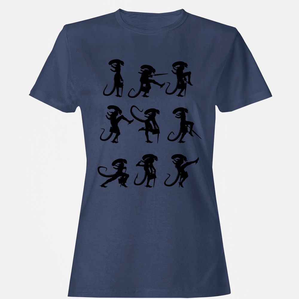 Women's T-Shirt - EGV4V9UD - Navy - 10