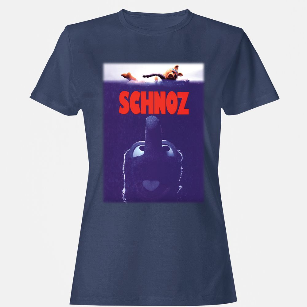 Women's T-Shirt - 46E8WQYB - Navy - 10