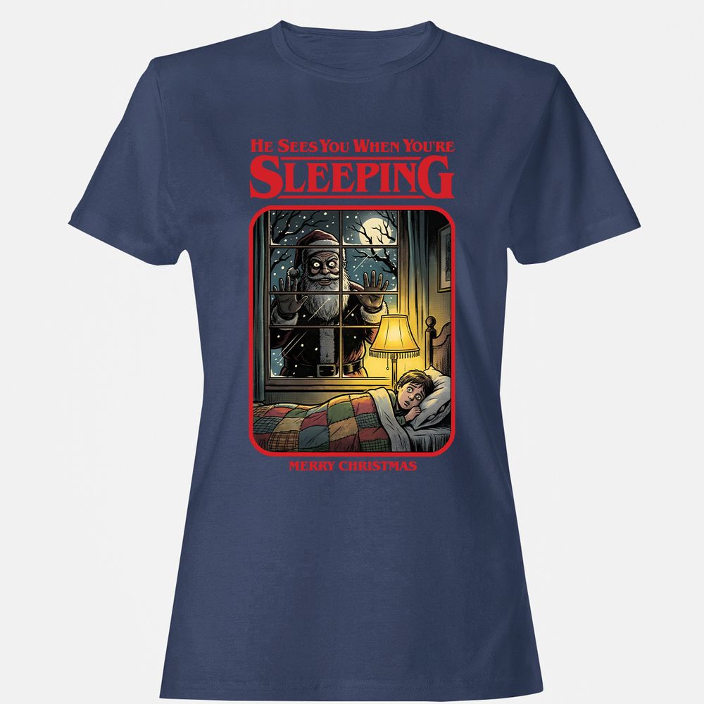 Women's T-Shirt - D2RJNCPE - Navy - 10