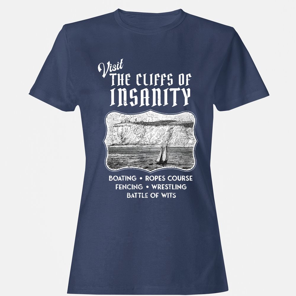 Women's T-Shirt - H35Y9QLH - Navy - 10