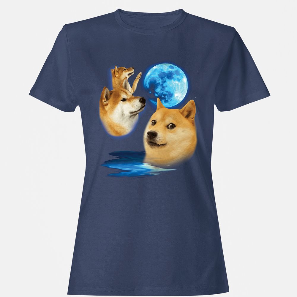 Women's T-Shirt - G6PKNUPE - Navy - 10