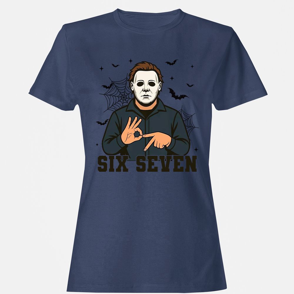 Women's T-Shirt - UCBB7Z5J - Navy - 10