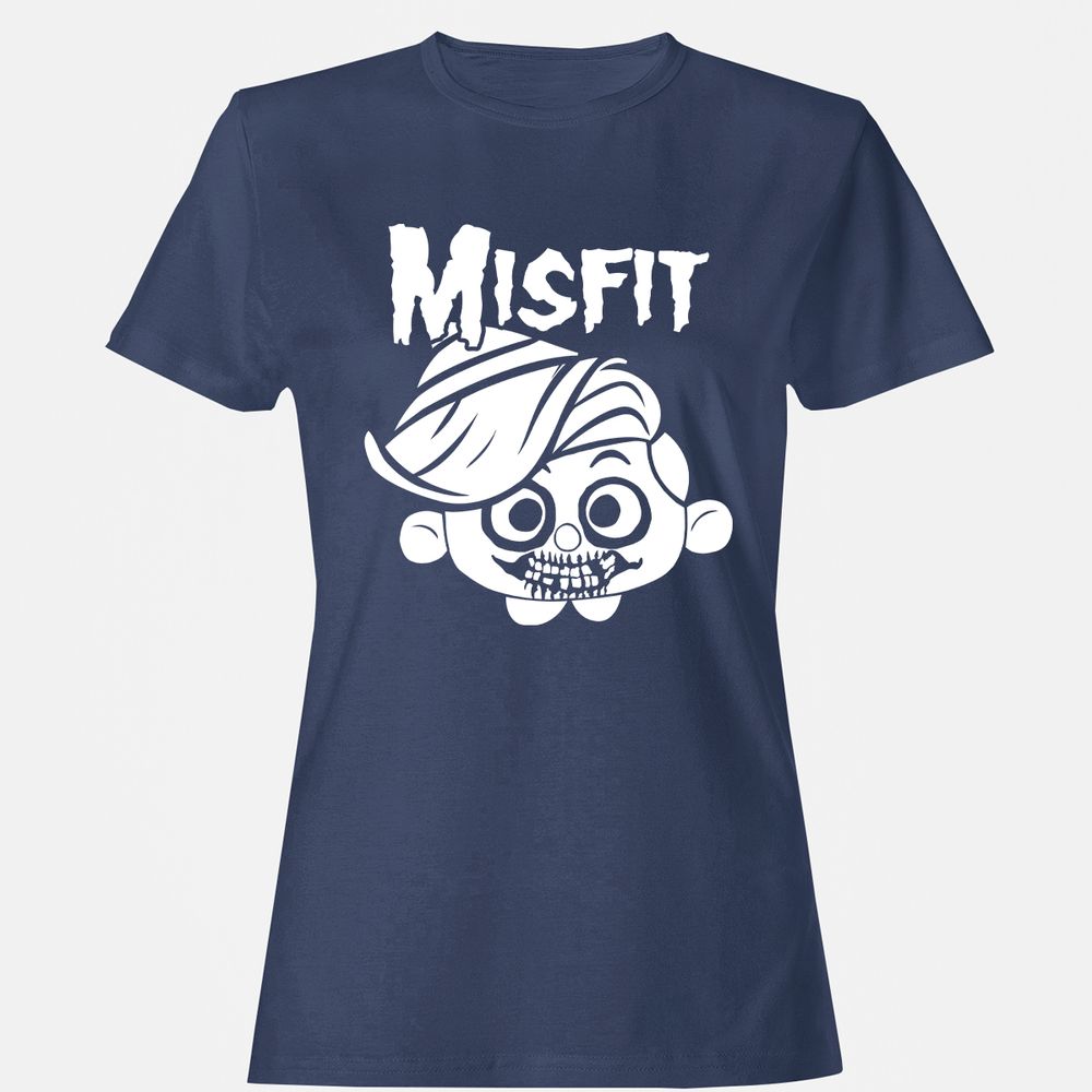 Women's T-Shirt - AJAAPP93 - Navy - 10