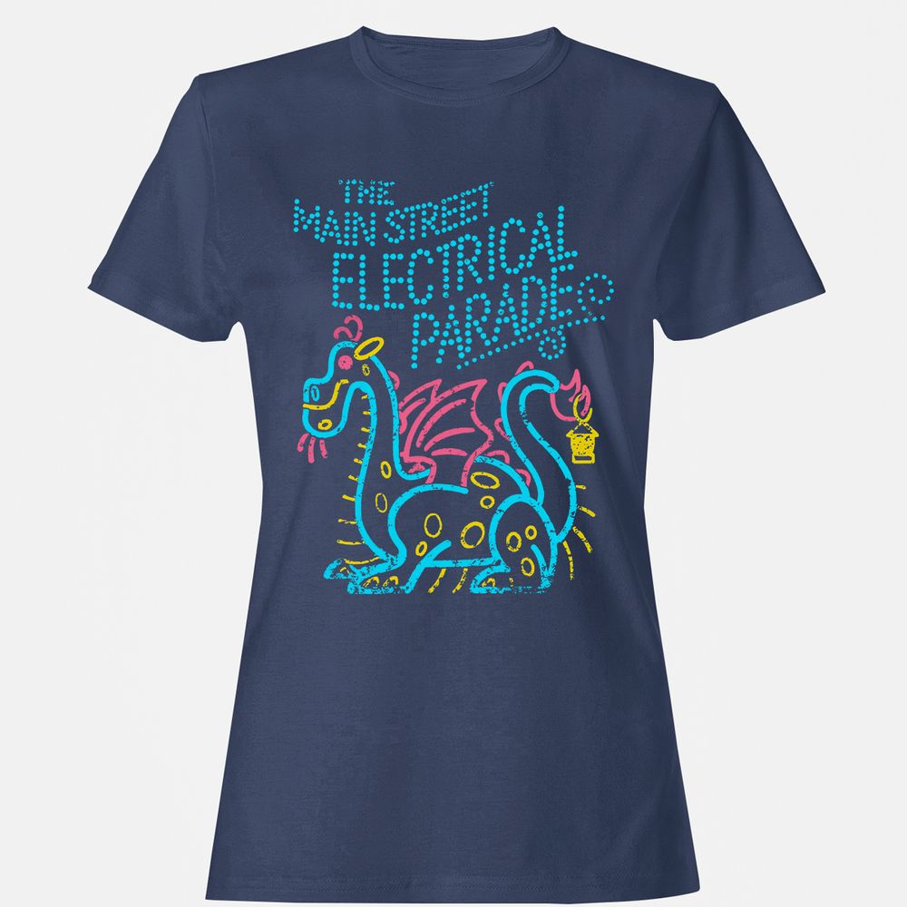 Women's T-Shirt - P7KCPWX6 - Navy - 10