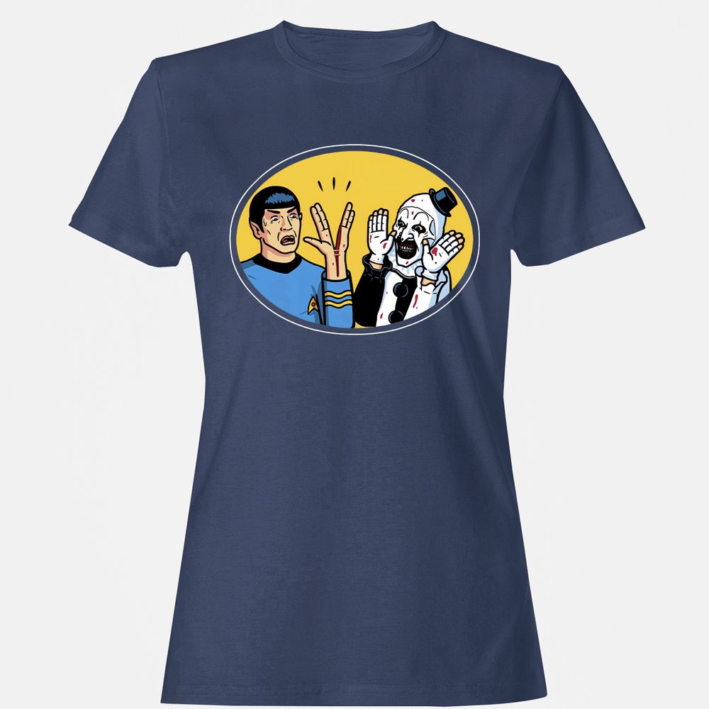 Women's T-Shirt - NUELNH74 - Navy - 10