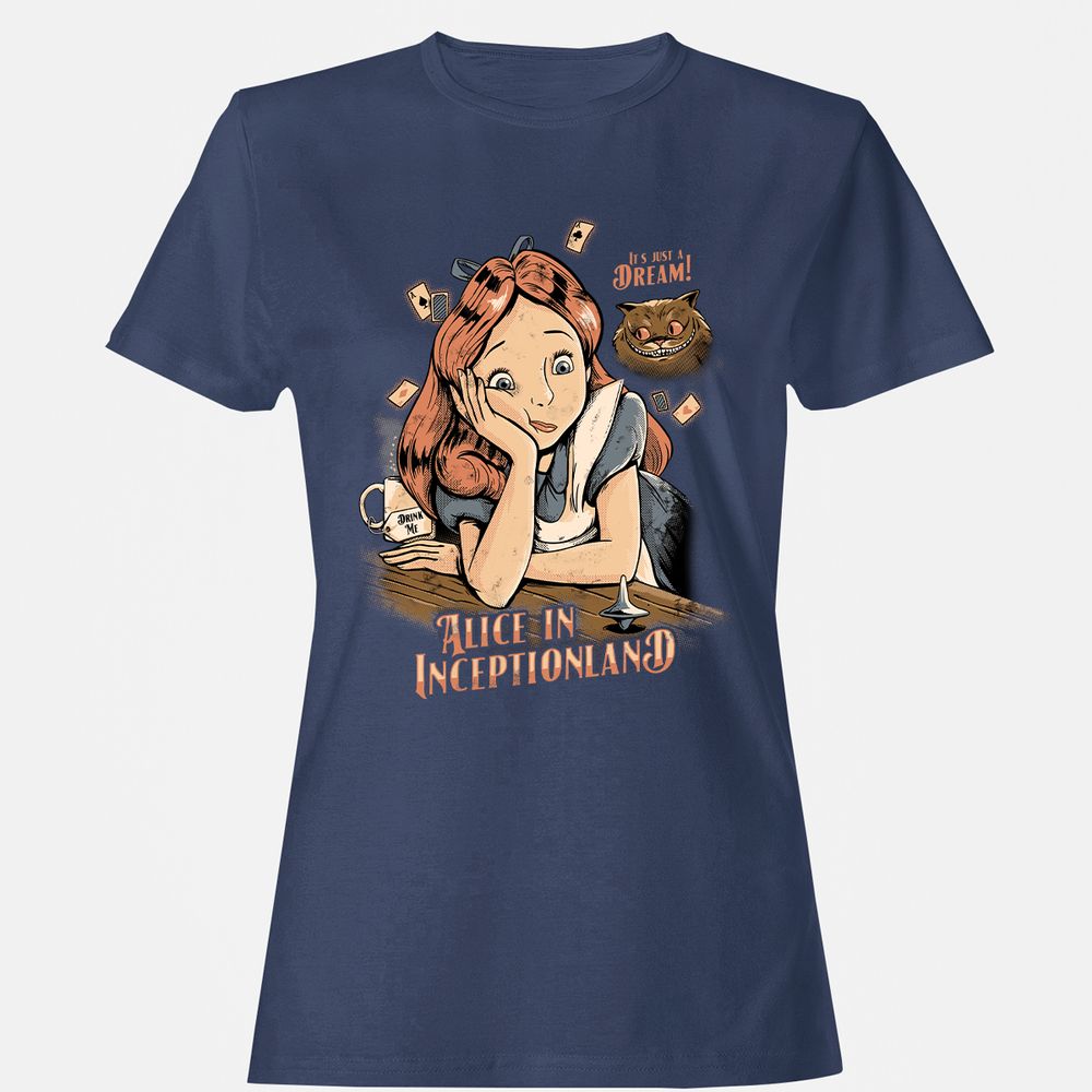 Women's T-Shirt - 7A8E2N9F - Navy - 10