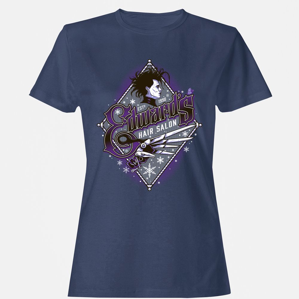 Women's T-Shirt - HQV225NF - Navy - 10