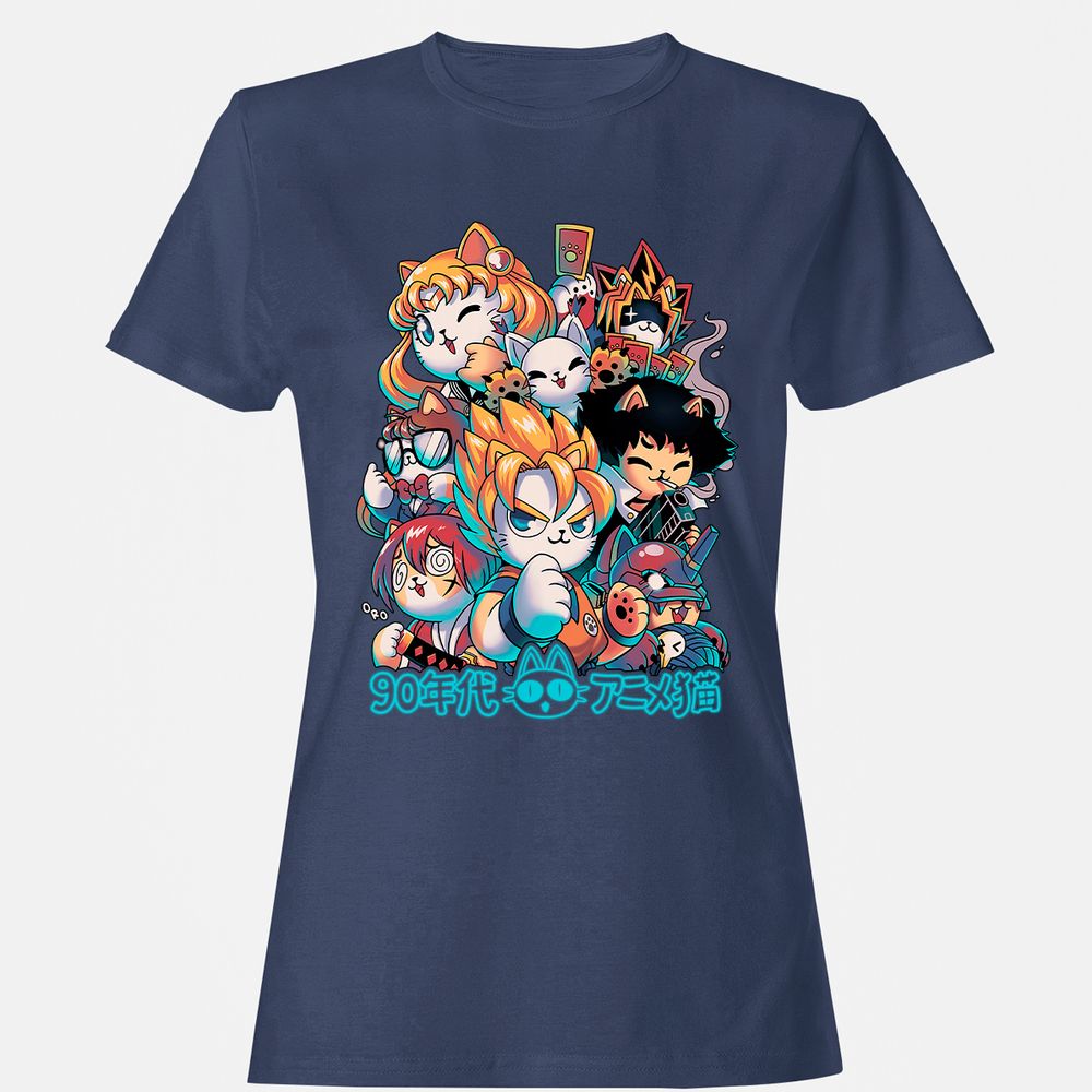 Women's T-Shirt - 2Z4CZQ69 - Navy - 10