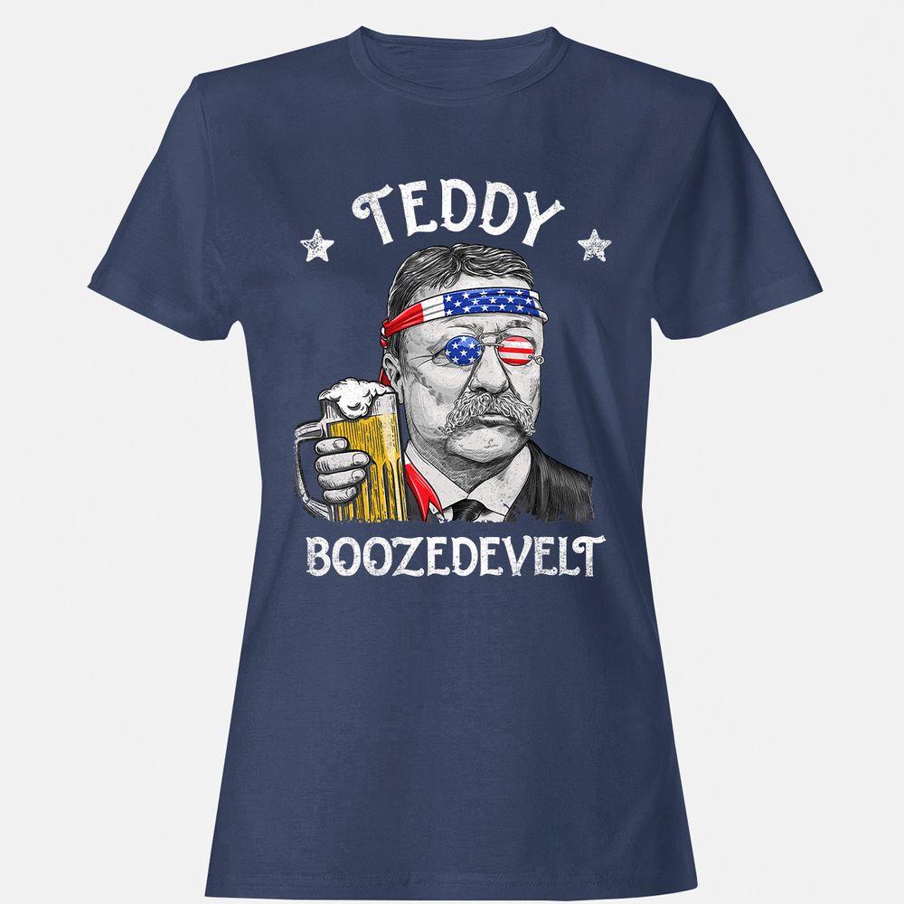 Women's T-Shirt - YXW7HPWT - Navy - 10
