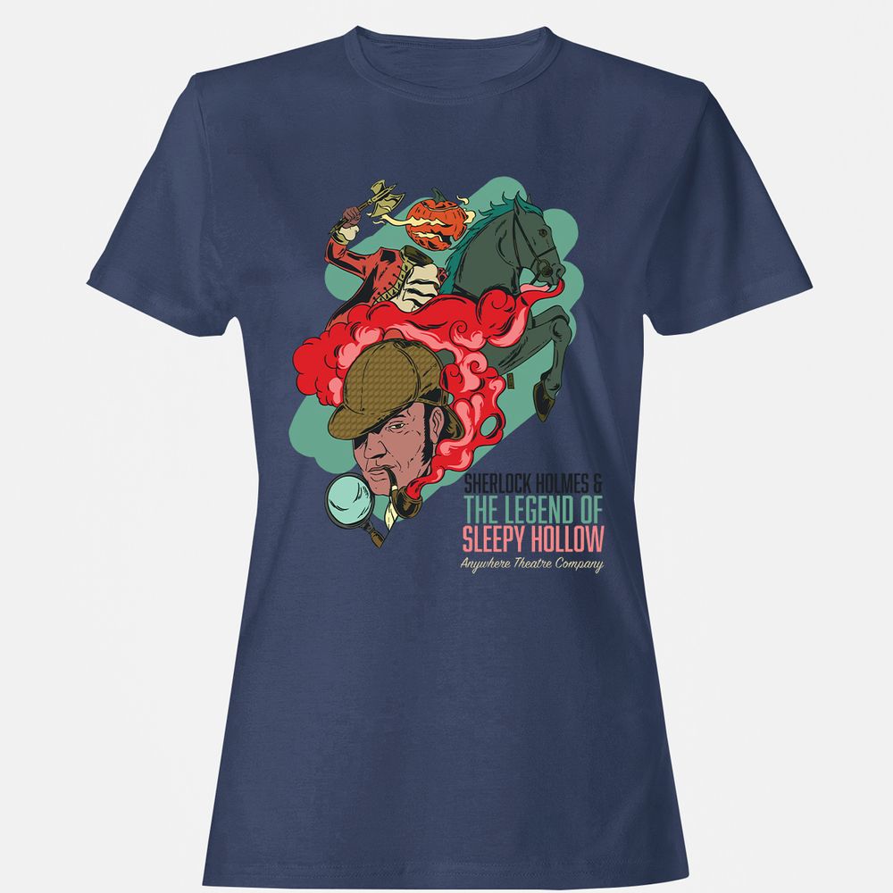 Women's T-Shirt - U85PGQR8 - Navy - 10