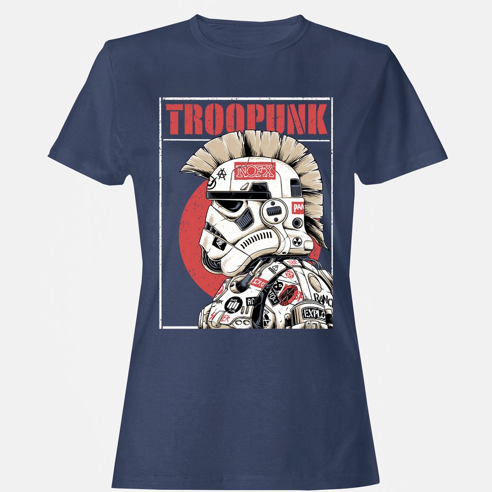 Women's T-Shirt - 5EAWGQ2W - Navy - 10