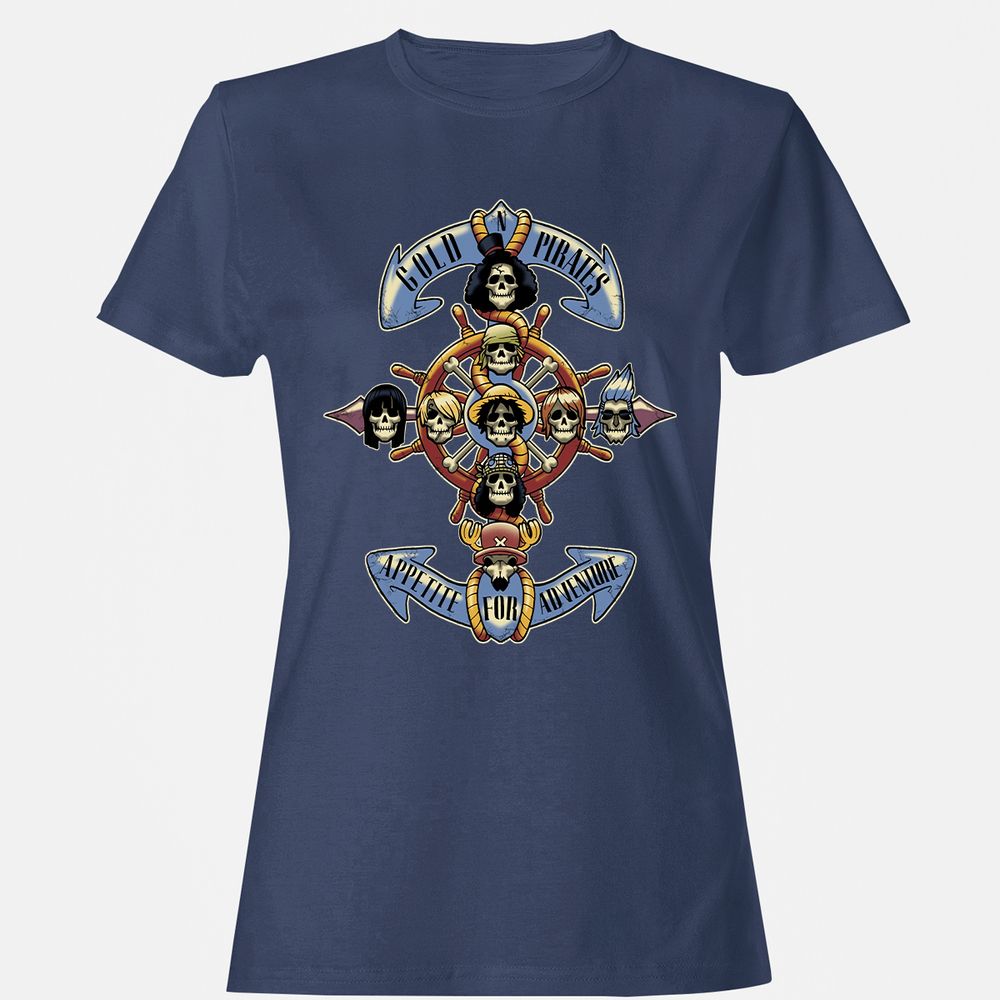 Women's T-Shirt - QKD6CBW2 - Navy - 10