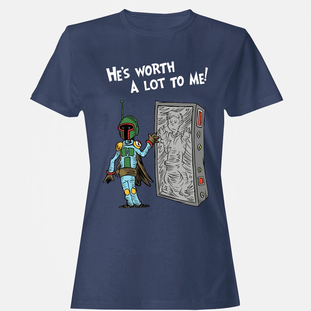 Women's T-Shirt - L6ARGVSG - Navy - 10