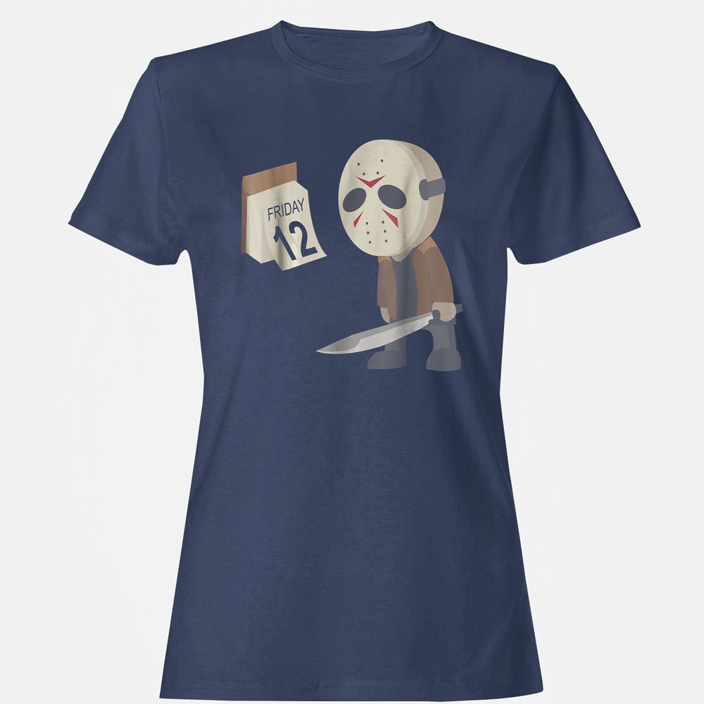 Women's T-Shirt - 7AC2E318 - Navy - 10