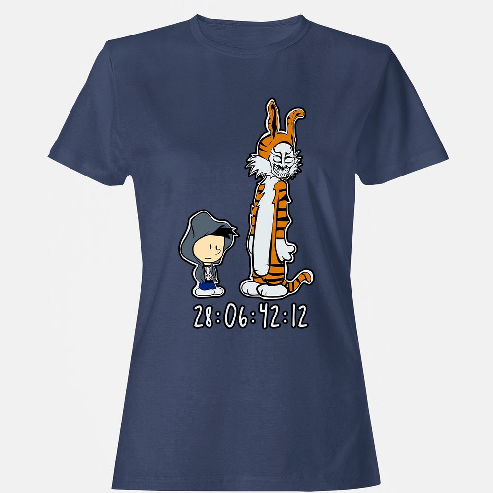 Women's T-Shirt - 46XUCS86 - Navy - 10