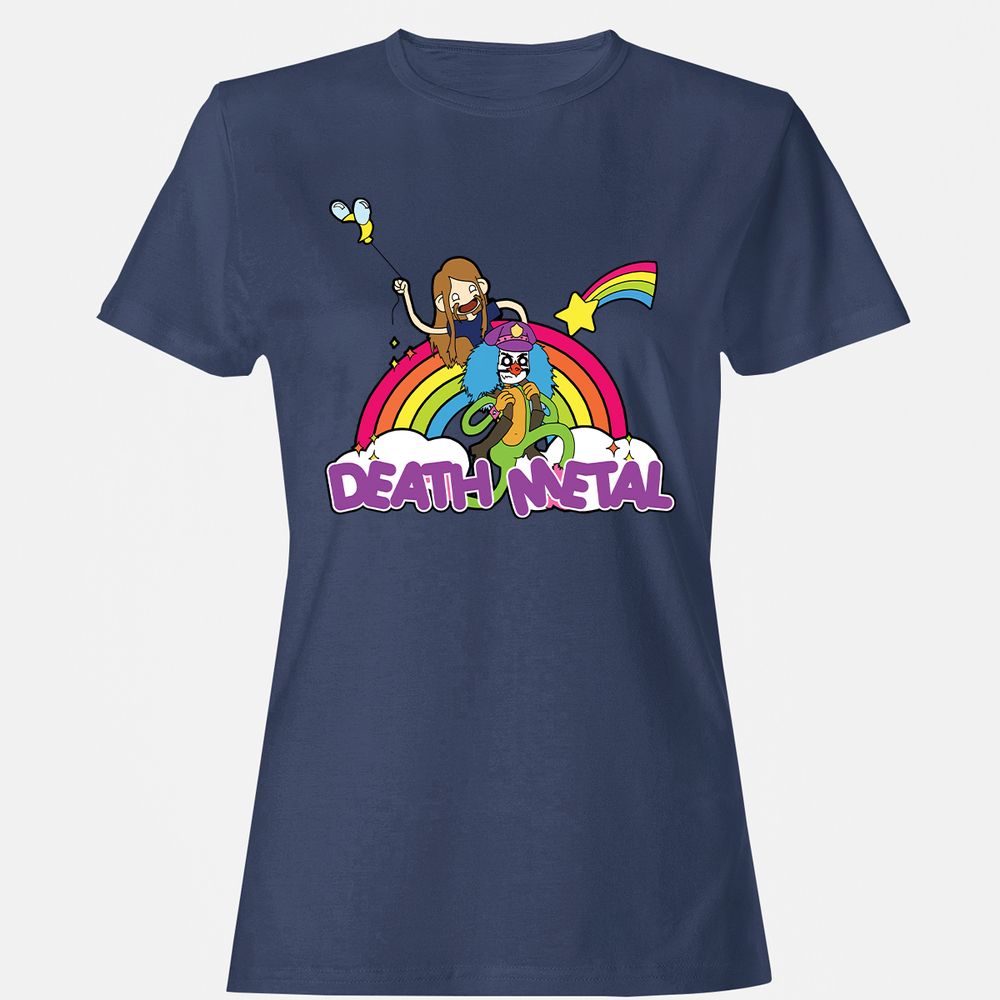 Women's T-Shirt - F58BMJRN - Navy - 10