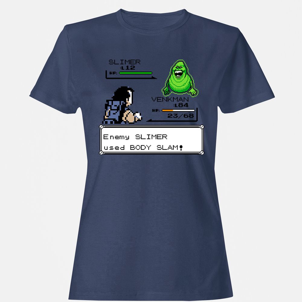 Women's T-Shirt - V5UJF8LQ - Navy - 10