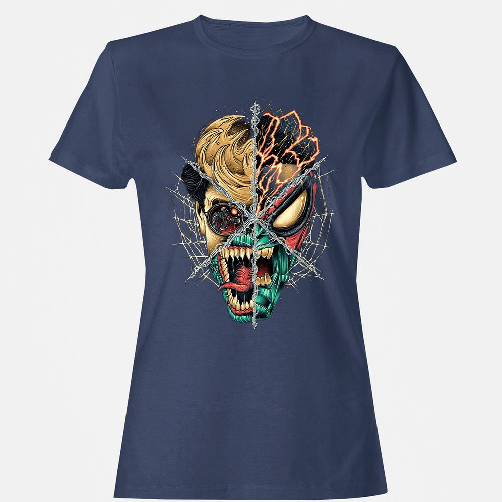 Women's T-Shirt - NJ49C2U6 - Navy - 10