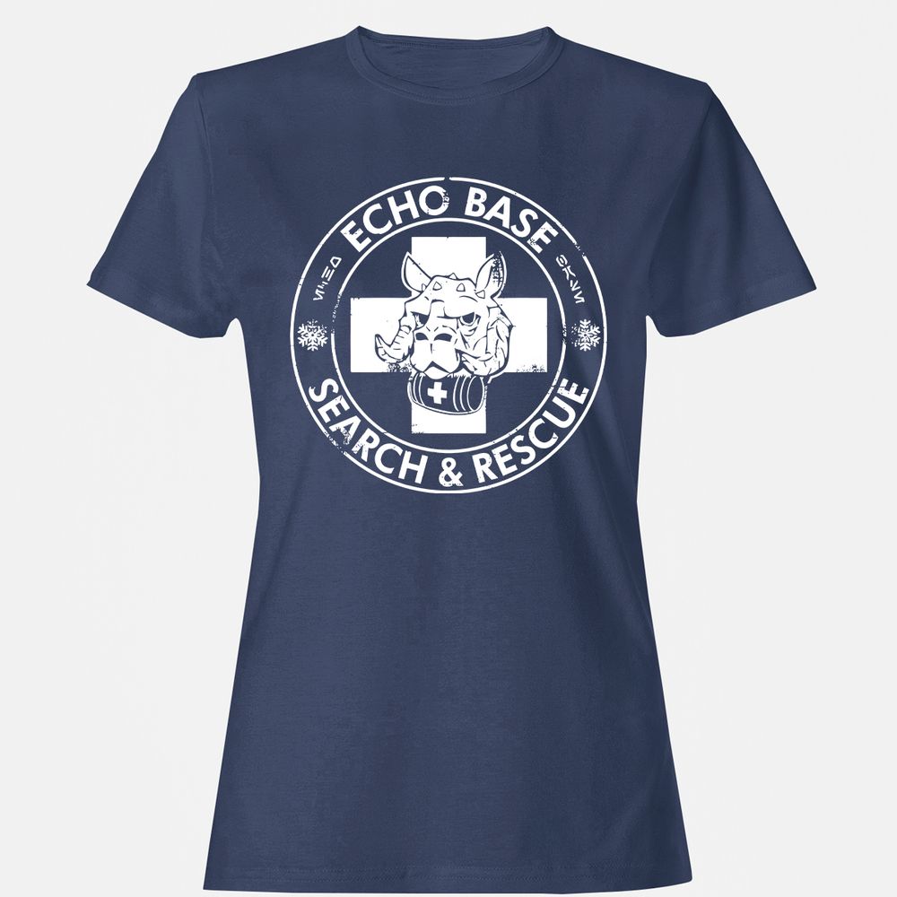 Women's T-Shirt - Q9U34EPE - Navy - 10