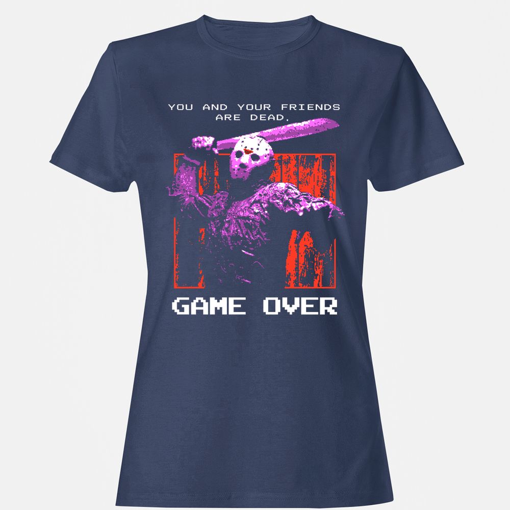 Women's T-Shirt - SSUBB9QR - Navy - 10