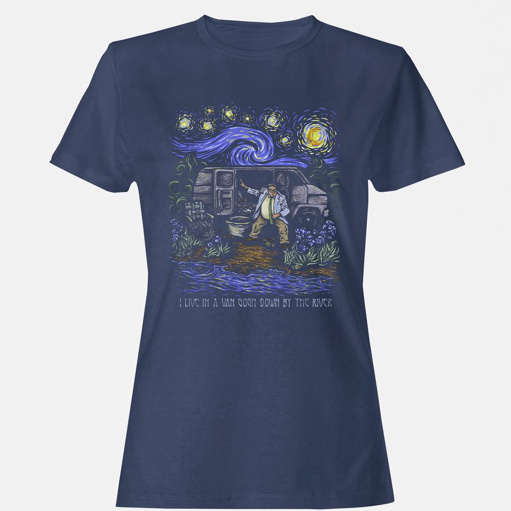 Women's T-Shirt - DC1RVEKU - Navy - 10