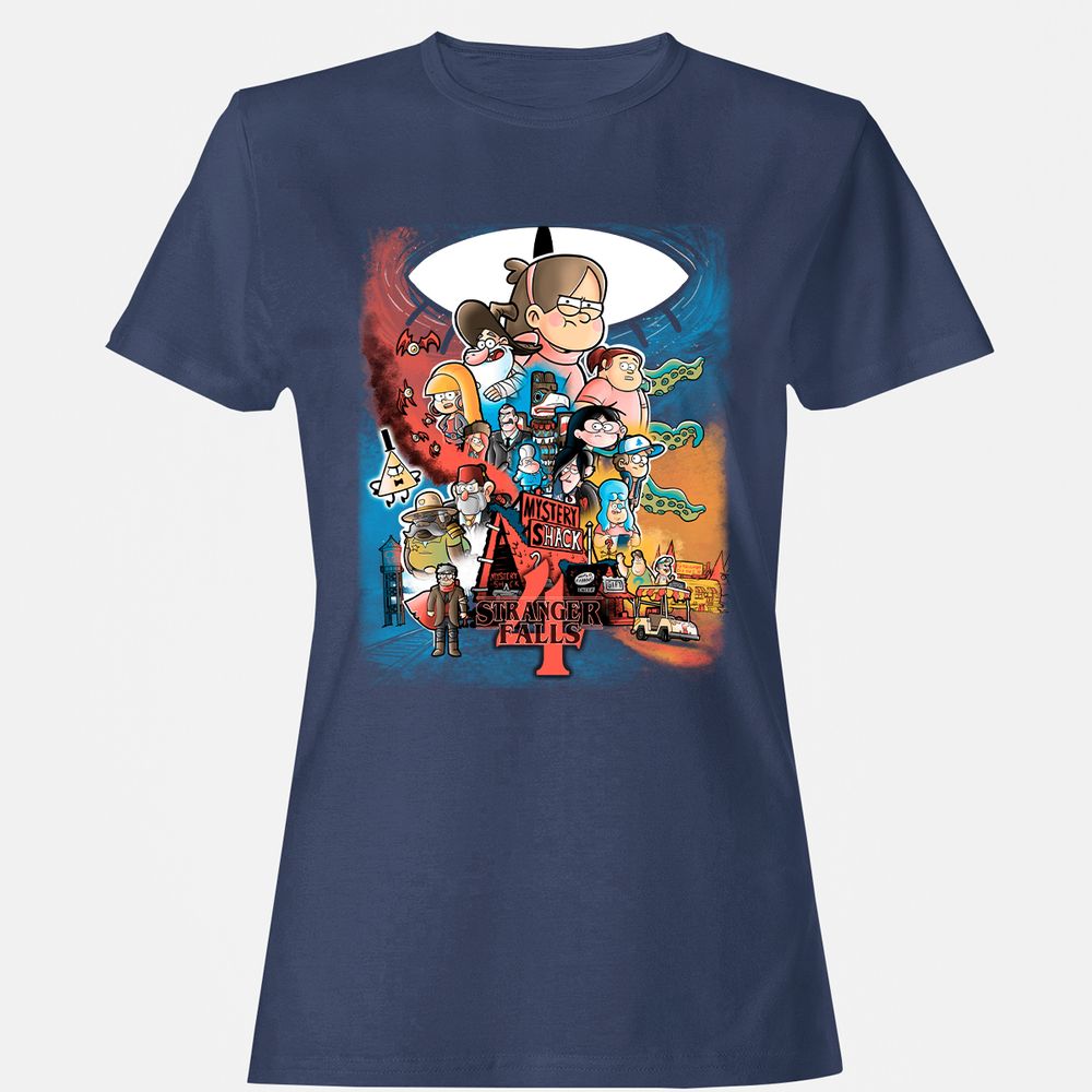 Women's T-Shirt - 2VTE5B5T - Navy - 10