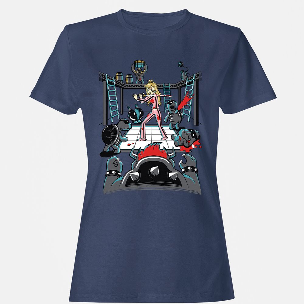 Women's T-Shirt - T374P7D3 - Navy - 10