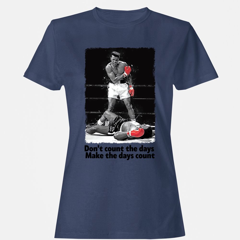 Women's T-Shirt - KDTP9XAW - Navy - 10