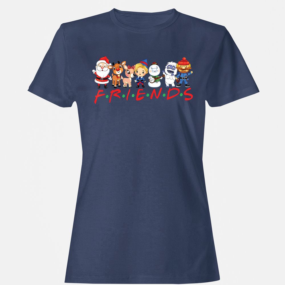 Friends Christmas - Navy - 10