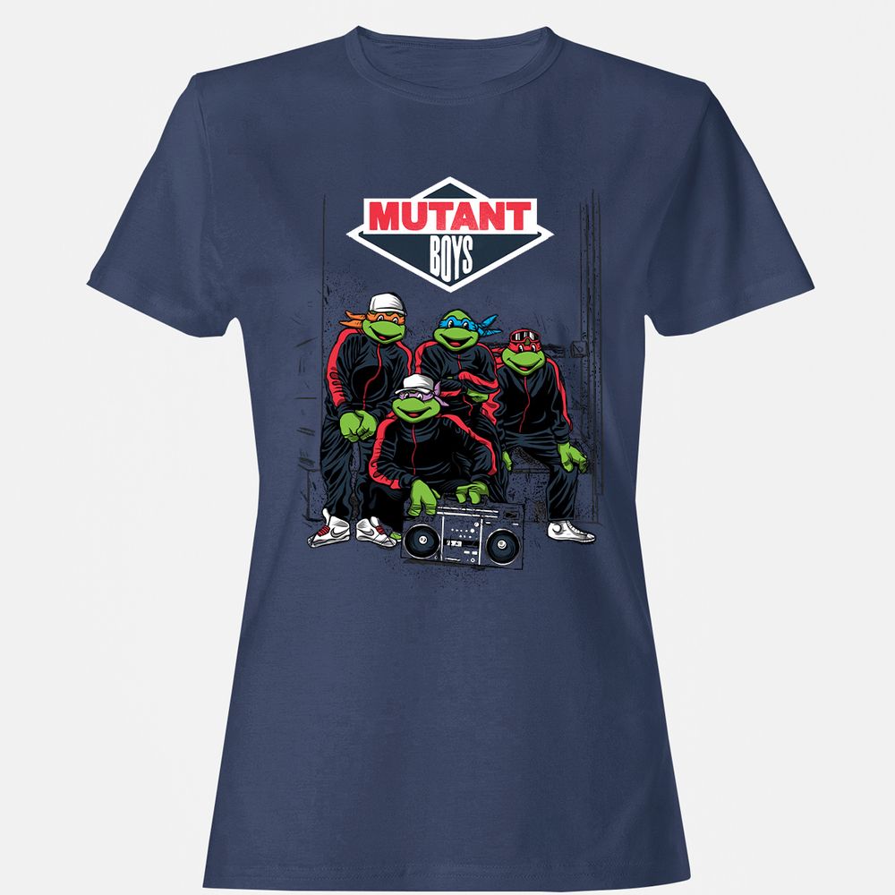 Women's T-Shirt - A71V1AJ3 - Navy - 10