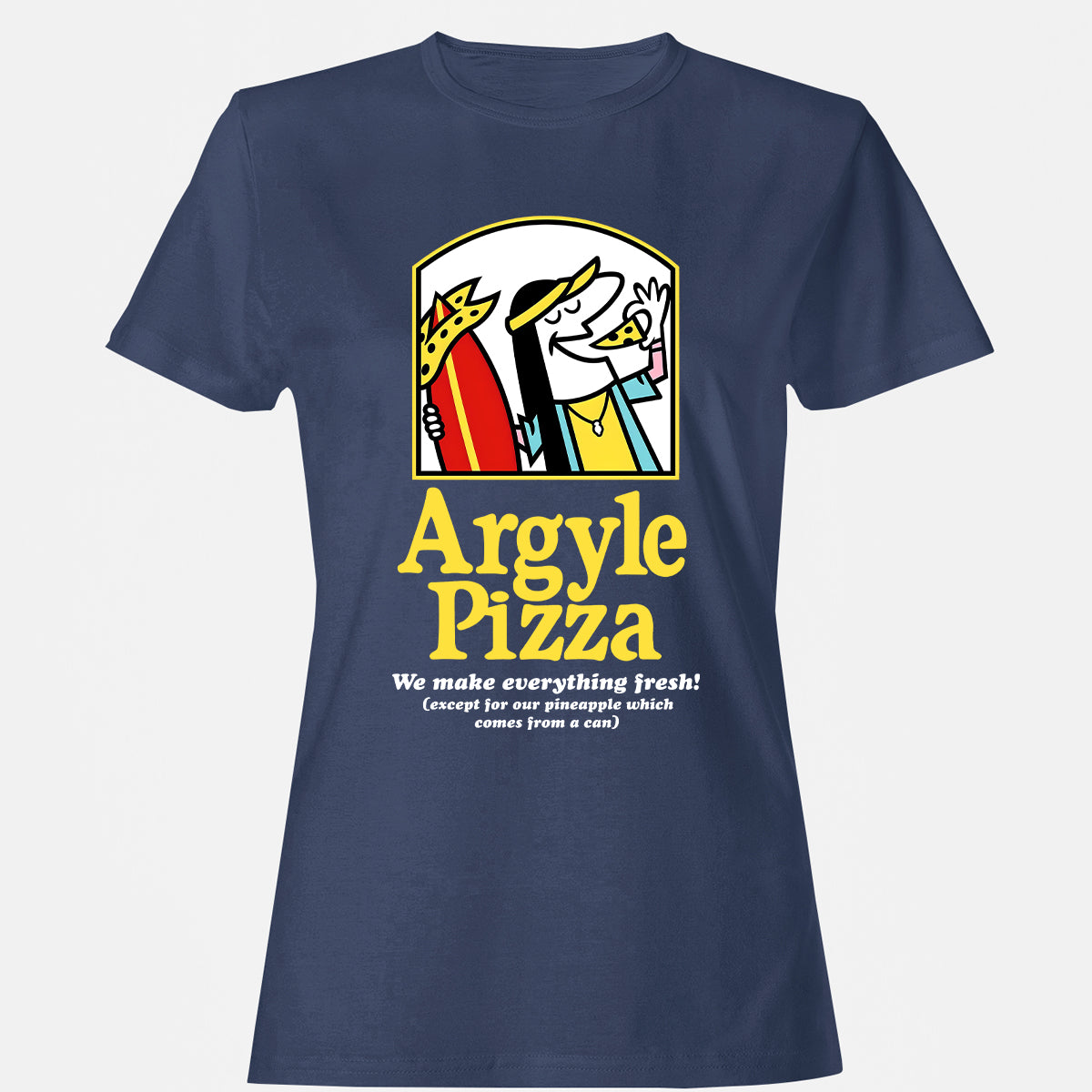 Women's T-Shirt - U27QBCG4 - Navy - 10