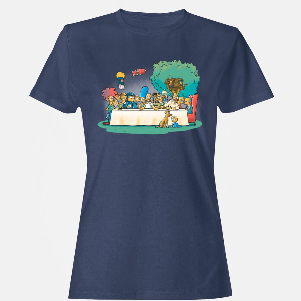 Women's T-Shirt - HW2YVUS7 - Navy - 10