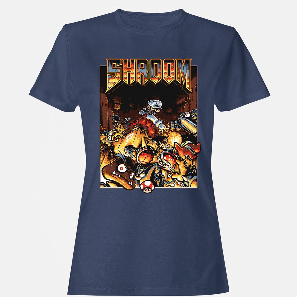 Women's T-Shirt - E51NDWD4 - Navy - 10