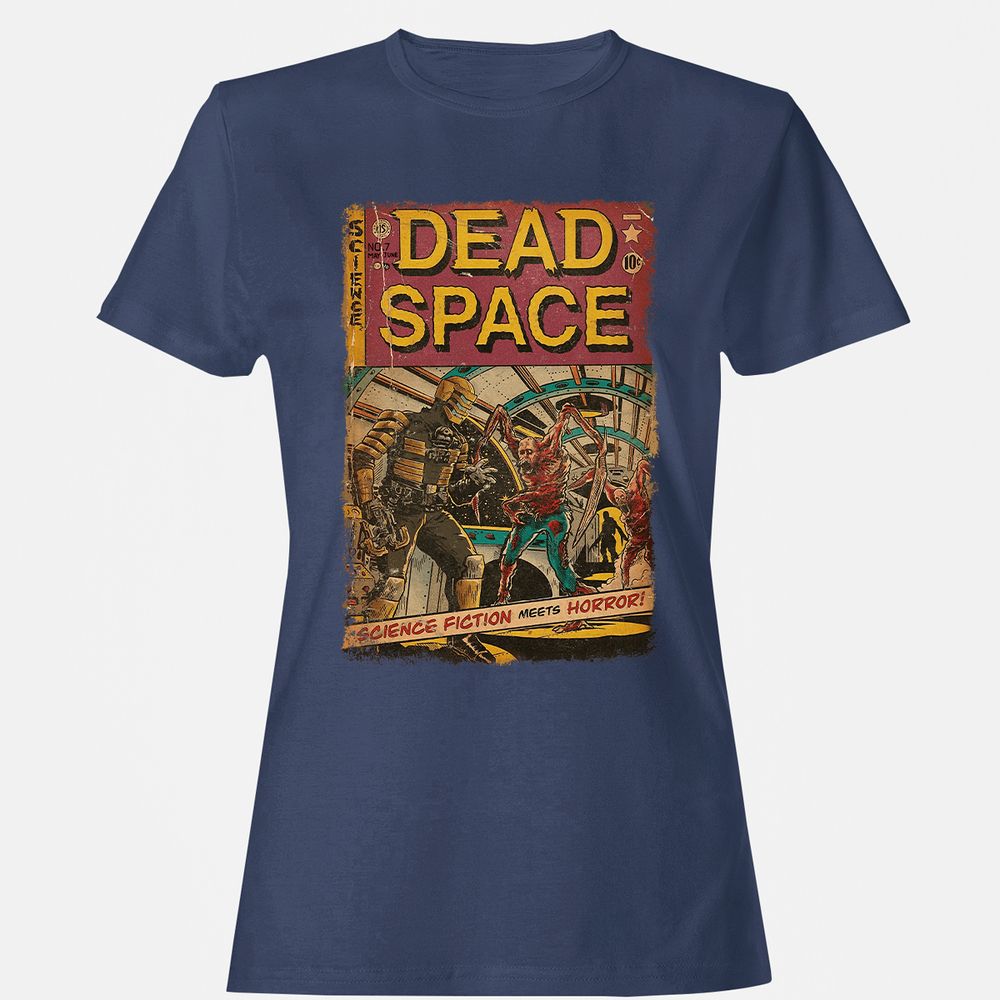 Women's T-Shirt - T5TMWAWJ - Navy - 10