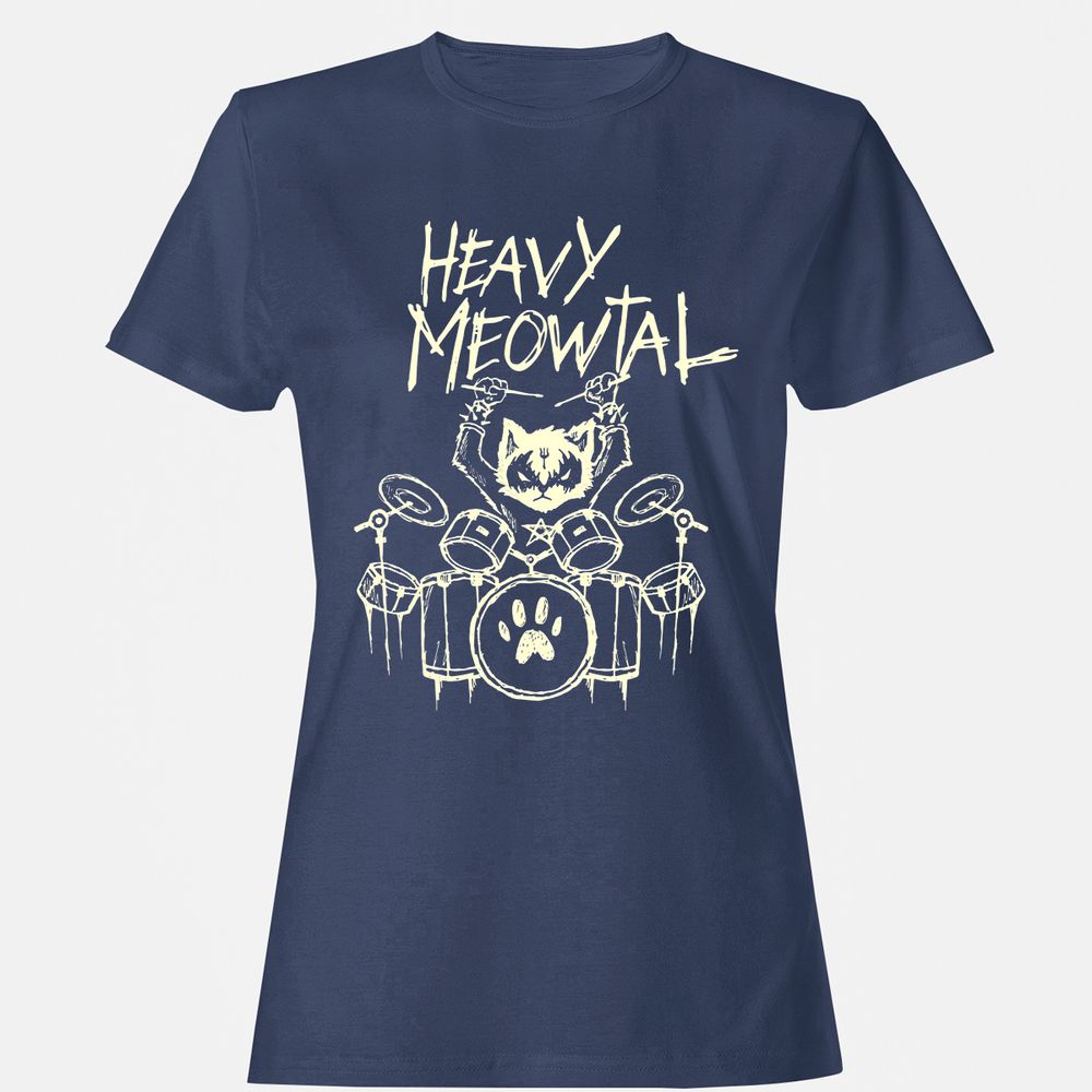 Women's T-Shirt - 6W5BP9DF - Navy - 10