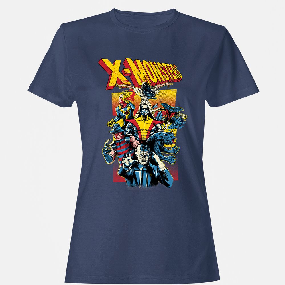 Women's T-Shirt - GK7VTGCM - Navy - 10