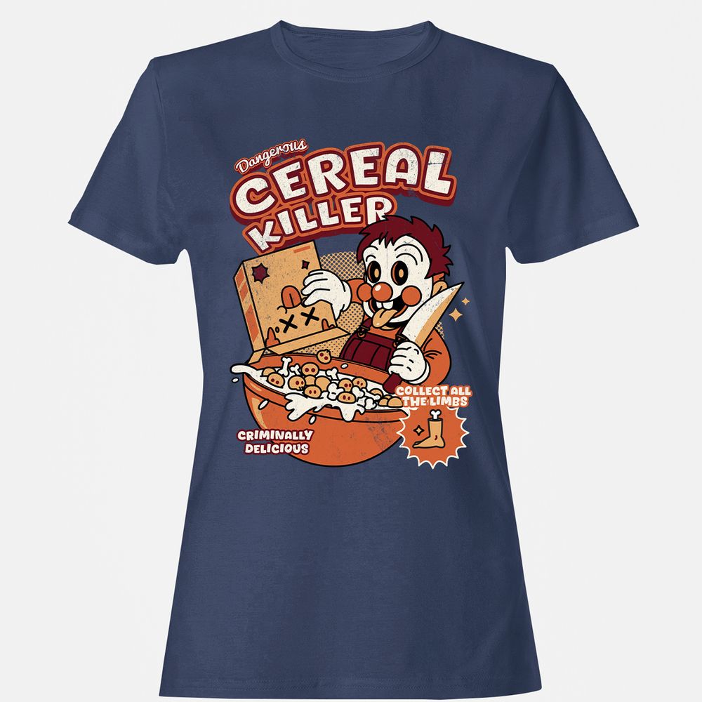 Women's T-Shirt - FD3CKEHZ - Navy - 10