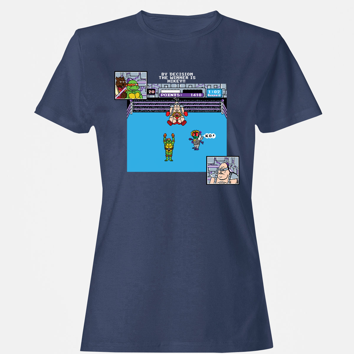 Women's T-Shirt - ZGR9FYN7 - Navy - 10