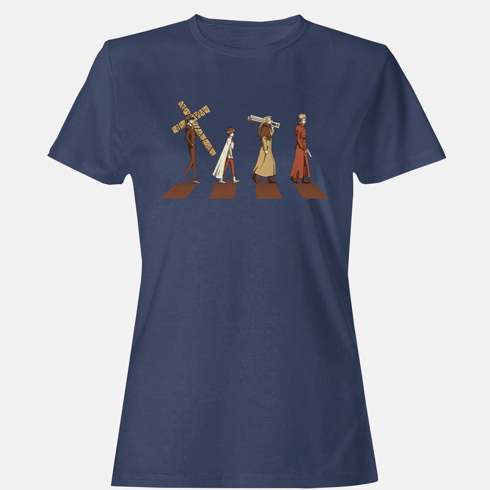Women's T-Shirt - BHLP1PQX - Navy - 10