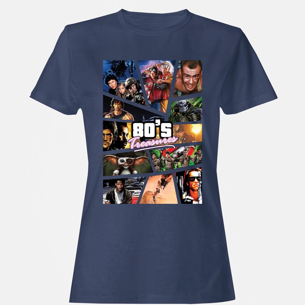 Women's T-Shirt - KF1795NL - Navy - 10