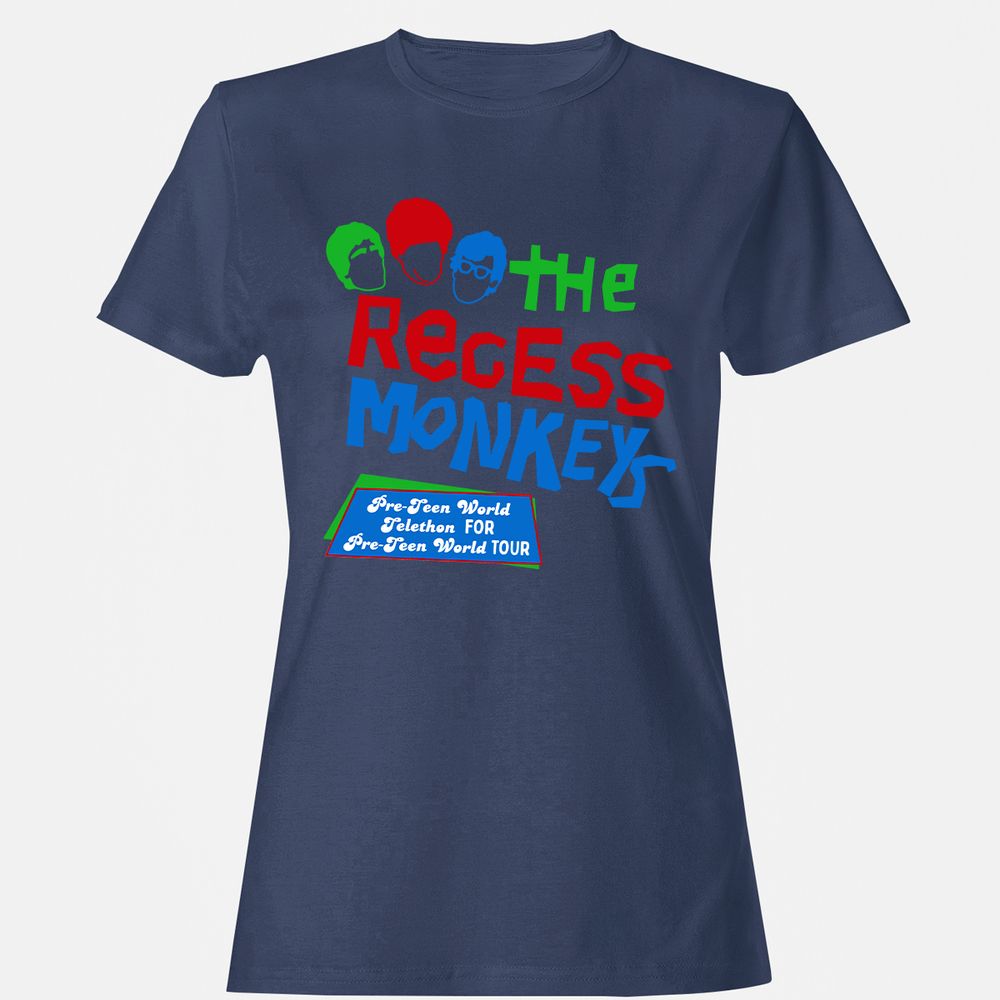 Women's T-Shirt - 65SKZWJU - Navy - 10